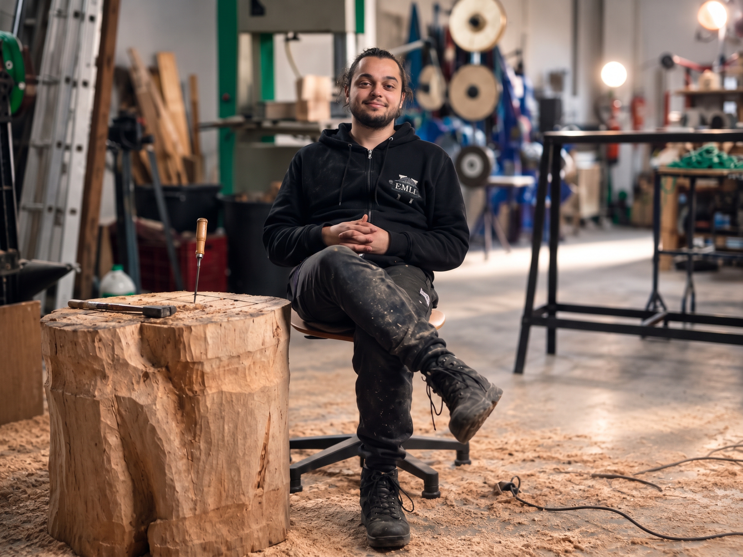 Léo Jaudon - Artisan coutelier du Dragonnier à Pézenas